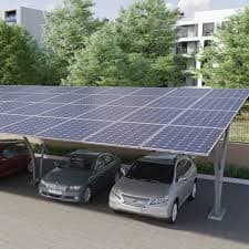 Solar carport installation 4