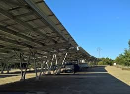 Solar carport installation 5
